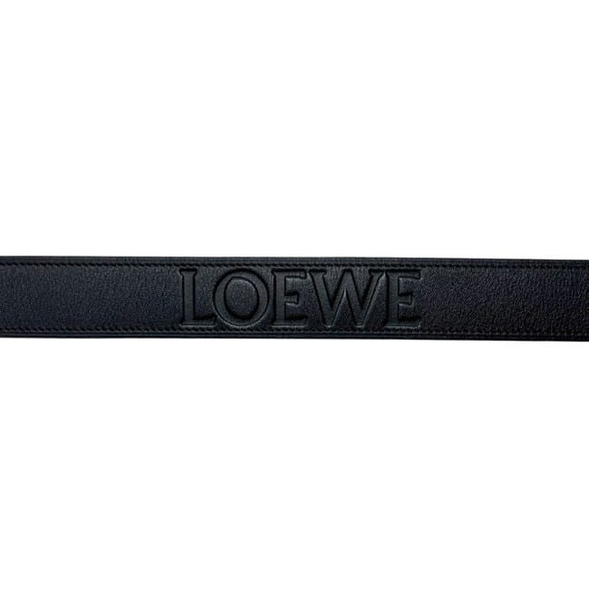 Loewe Belt Black Waist 80 cm 30 mm Leather — view 8