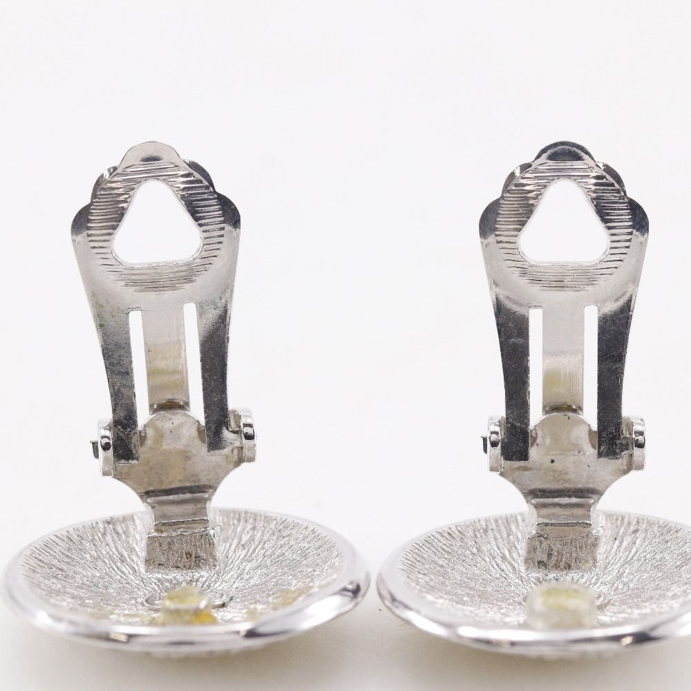 Dior Trotter Metal Silver Earrings — view 5