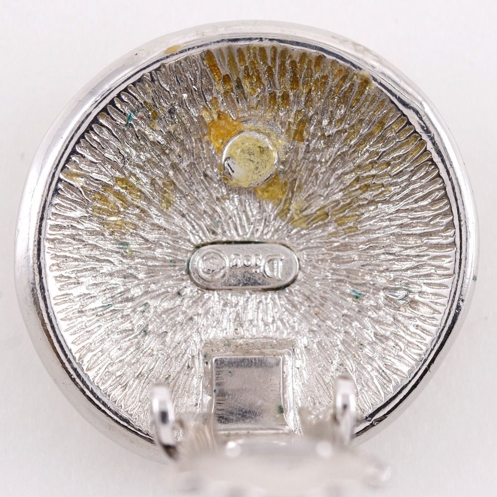Dior Trotter Metal Silver Earrings — view 6