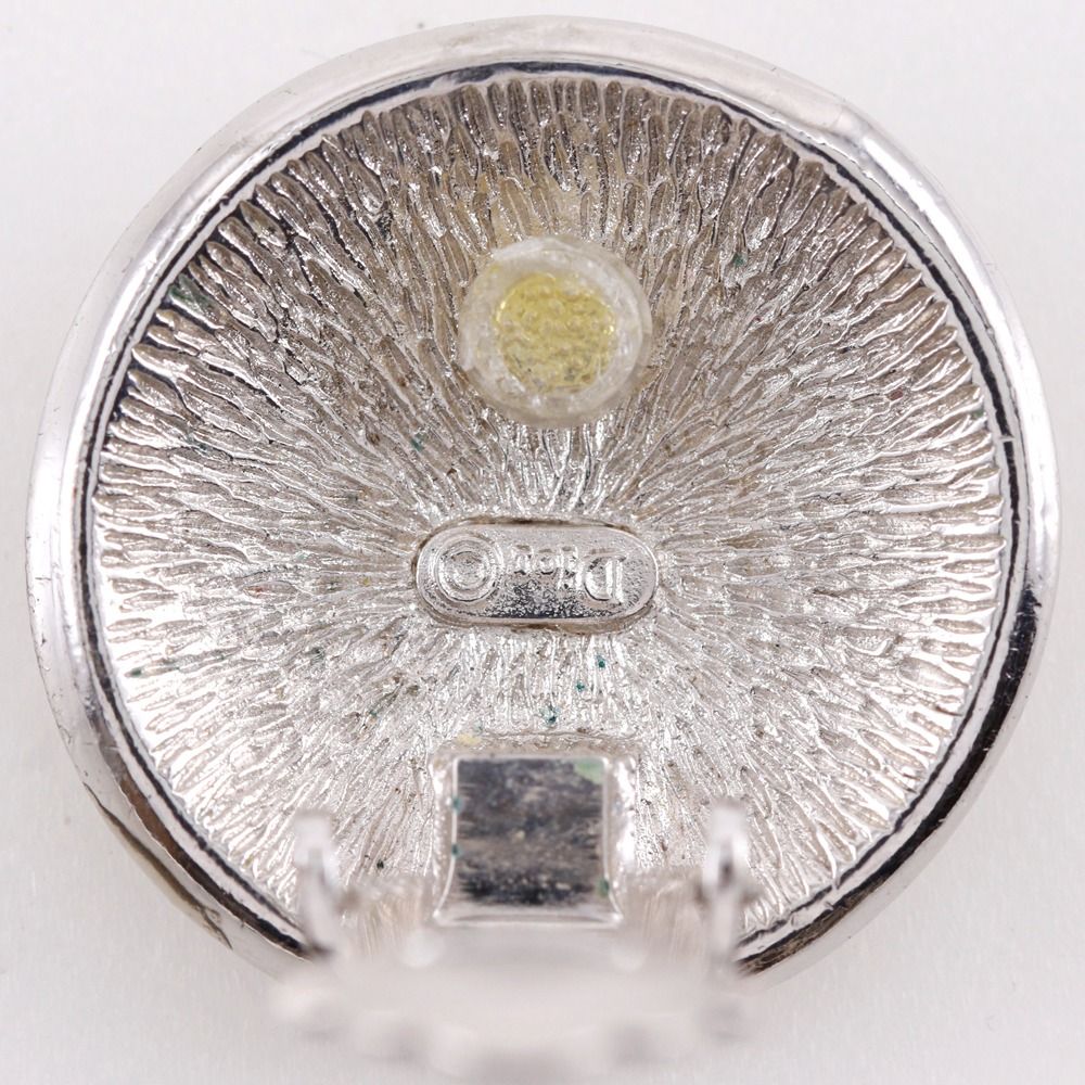 Dior Trotter Metal Silver Earrings — view 7