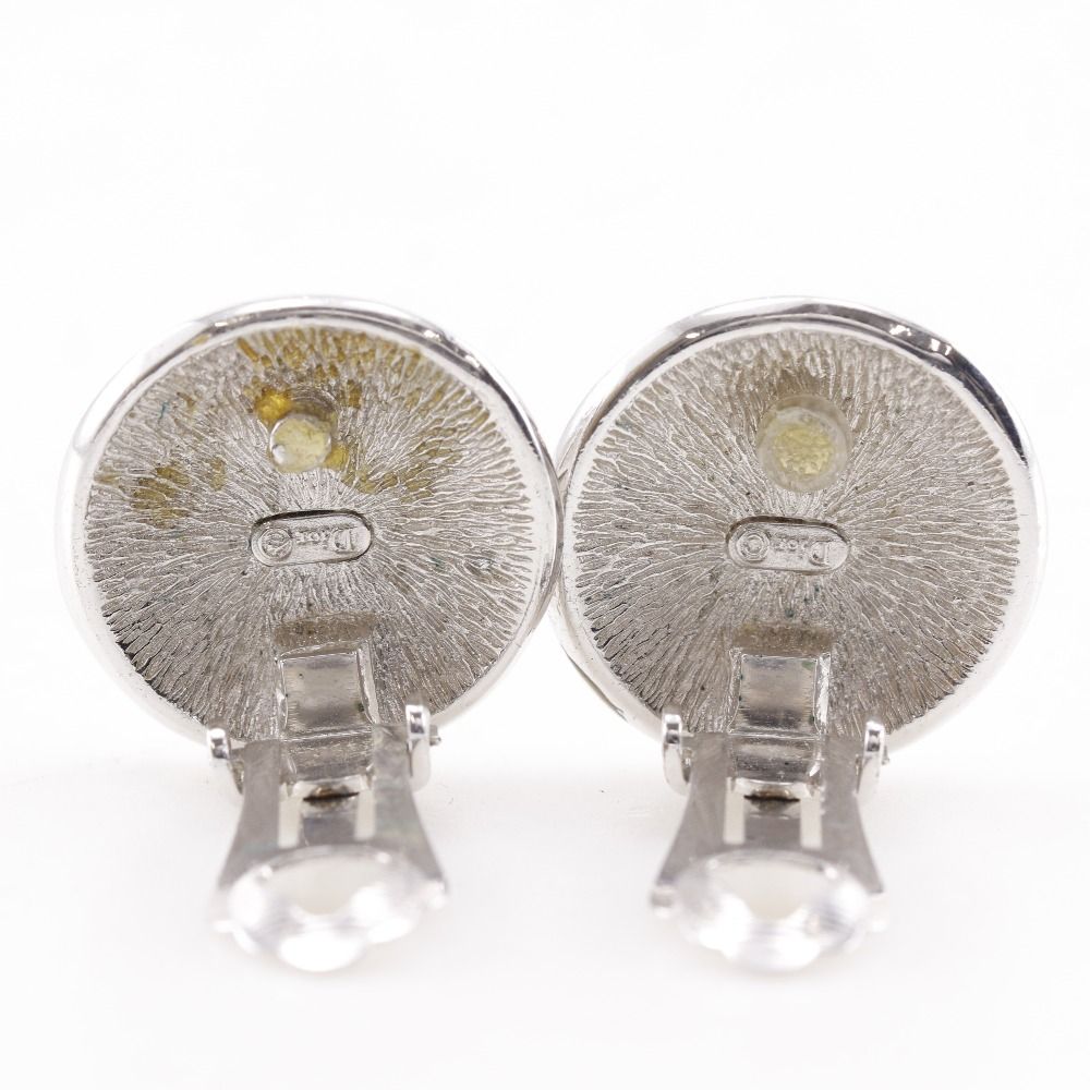 Dior Trotter Metal Silver Earrings — view 4