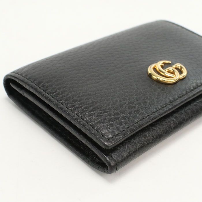 Gucci GG Marmont Business Card Holder Leather — view 6