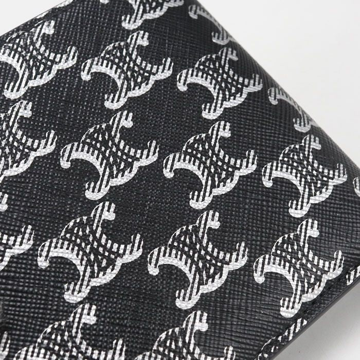Celine Bifold Wallet Triomphe Canvas — view 7