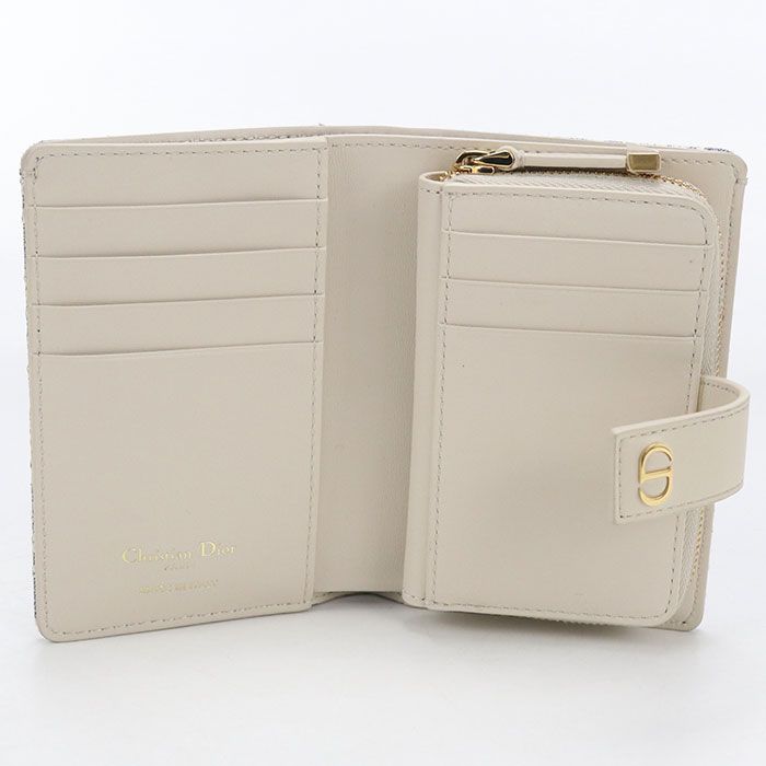 Dior Ditani Wallet 30 Montigne Bifold Jacquard — view 3