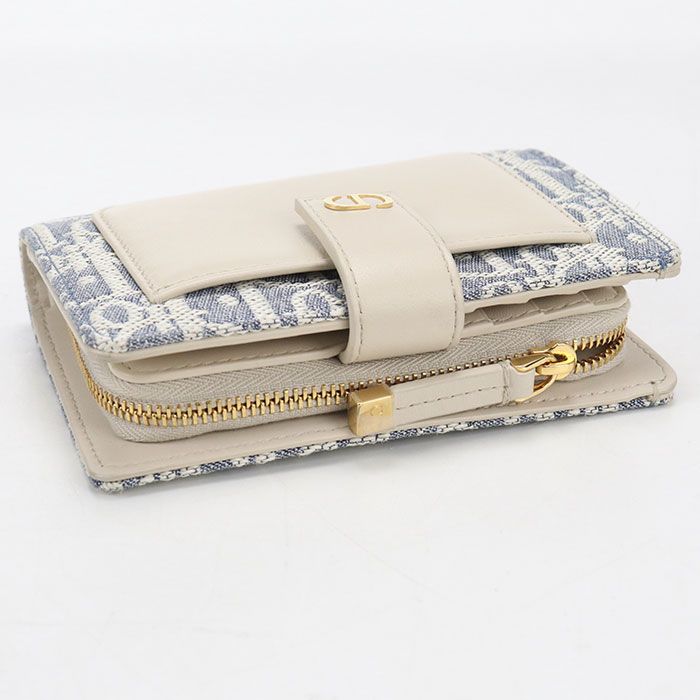 Dior Ditani Wallet 30 Montigne Bifold Jacquard — view 6