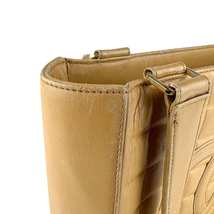 Chanel Tote Shoulder Bag Chocolate Bar — view 6