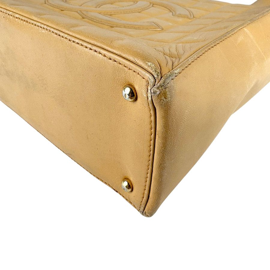 Chanel Tote Shoulder Bag Chocolate Bar — view 9