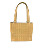 Chanel Tote Shoulder Bag Chocolate Bar — view 3
