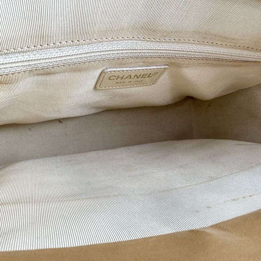 Chanel Tote Shoulder Bag Chocolate Bar — view 5