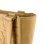 Chanel Tote Shoulder Bag Chocolate Bar — view 7