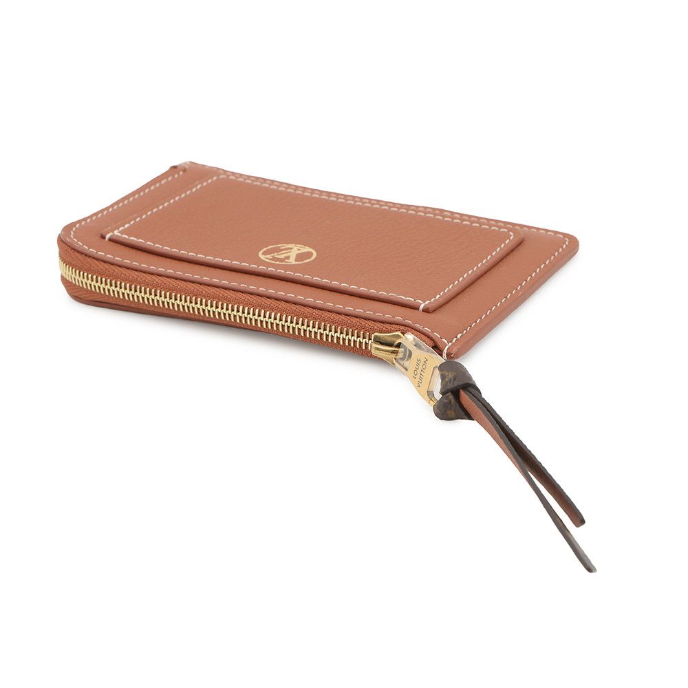 Louis Vuitton Card Case Monogram Calf Leather Holder Louki Wallet — view 2