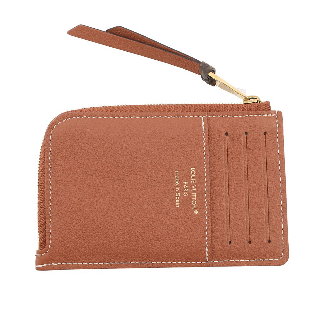 Louis Vuitton Card Case Monogram Calf Leather Holder Louki Wallet — view 3