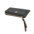 Louis Vuitton Card Case Monogram Calf Leather Holder Louki Black Wallet — view 2