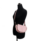 Loewe Gate Dual Mini Shoulder Bag Pink Leather — view 9