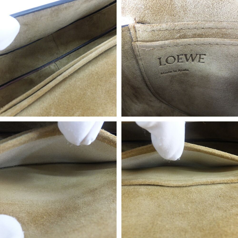 Loewe Gate Dual Mini Shoulder Bag Pink Leather — view 8