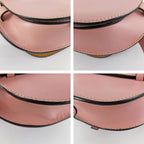 Loewe Gate Dual Mini Shoulder Bag Pink Leather — view 5
