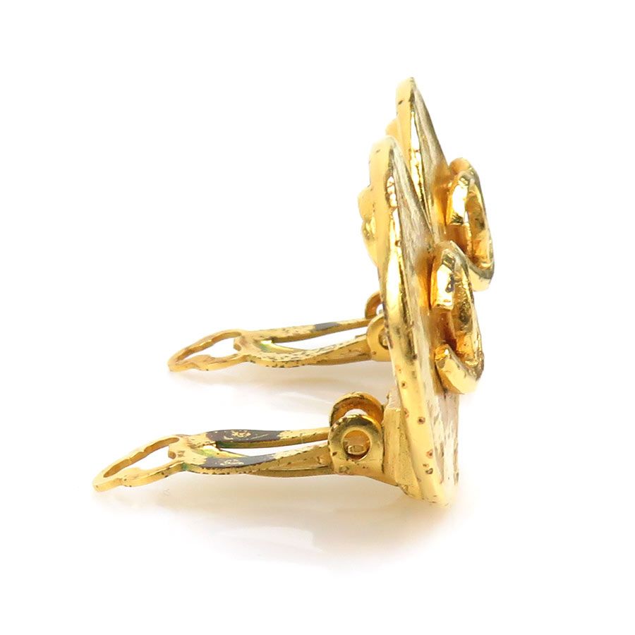 Chanel Earrings CC Logo — view 3