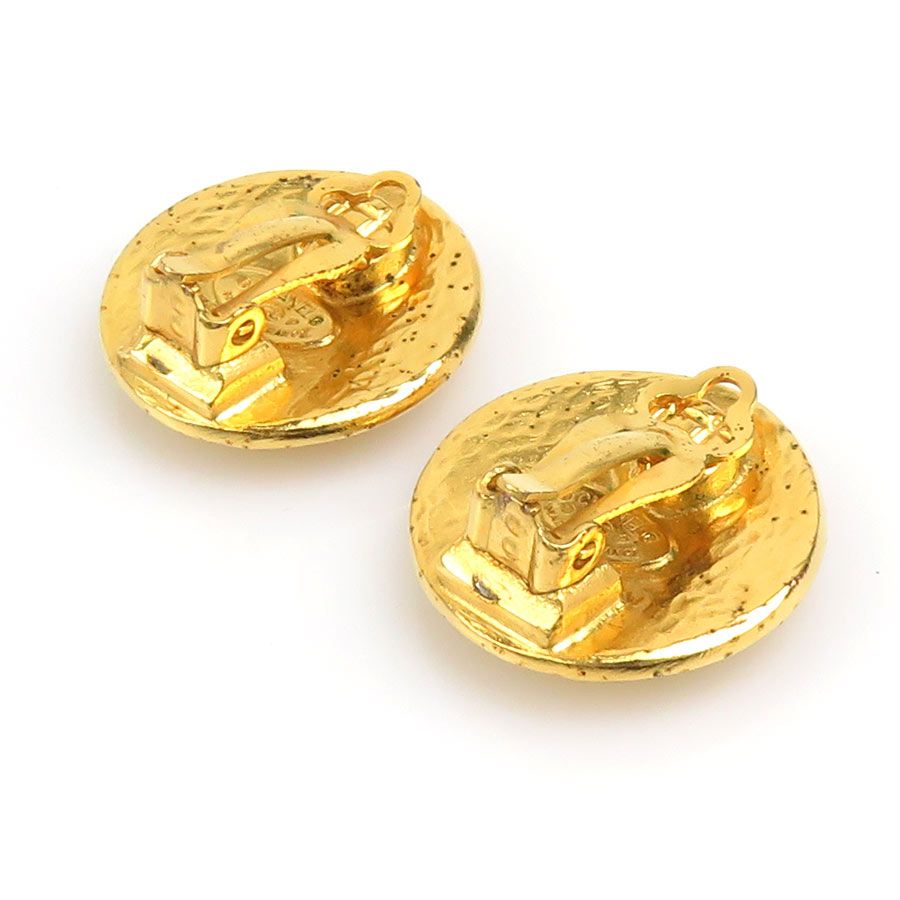 Chanel Earrings CC Logo — view 5