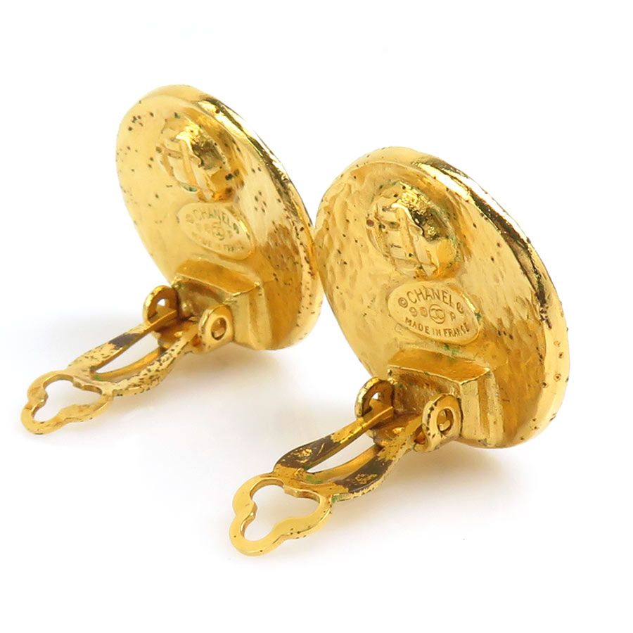 Chanel Earrings CC Logo — view 4