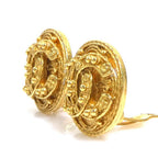Chanel Earrings CC Logo — view 3