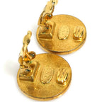Chanel Earrings Clover Gold — view 8