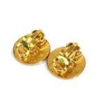 Chanel Earrings Clover Gold — view 4