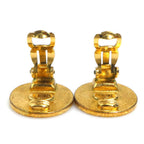 Chanel Earrings Clover Gold — view 5