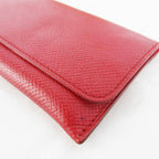 Hermes Card Case Business Holder Epsom Leather Lining Red — view 7