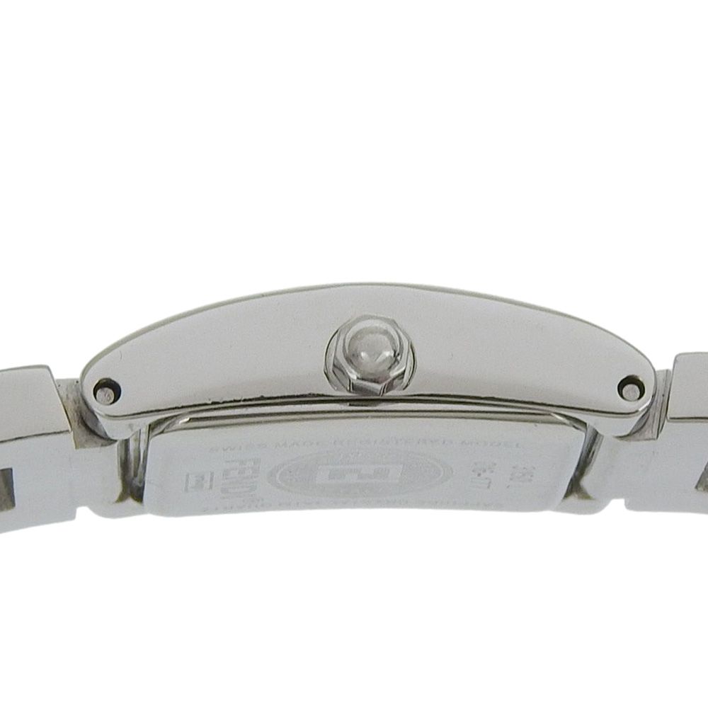 Fendi Logo Stainless Steel Quartz Analog Display Silver Dial Watch — view 8