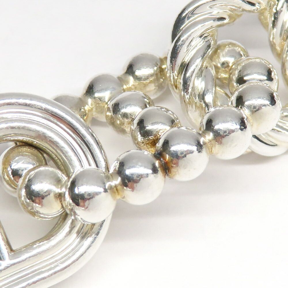 Hermes Bracelet Parade TGM Chaine D'ancre Silver — view 6