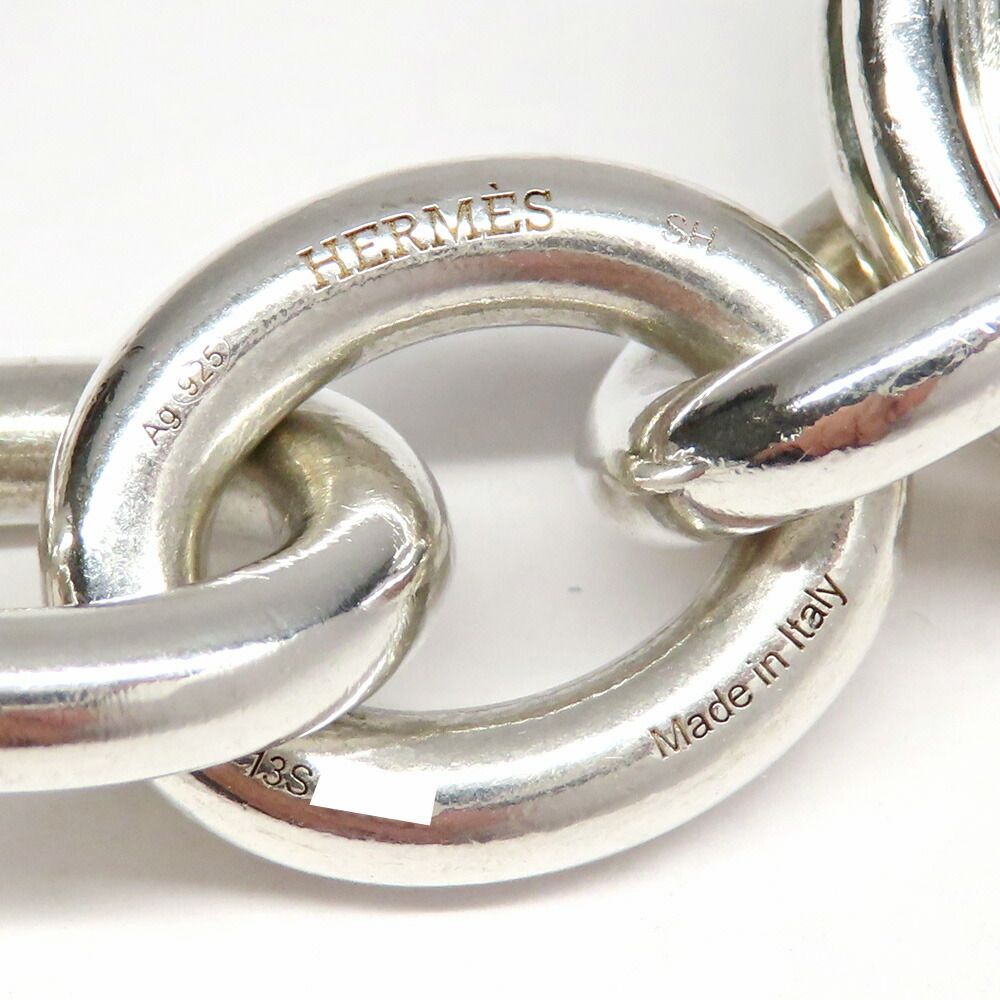 Hermes Bracelet Parade TGM Chaine D'ancre Silver — view 7