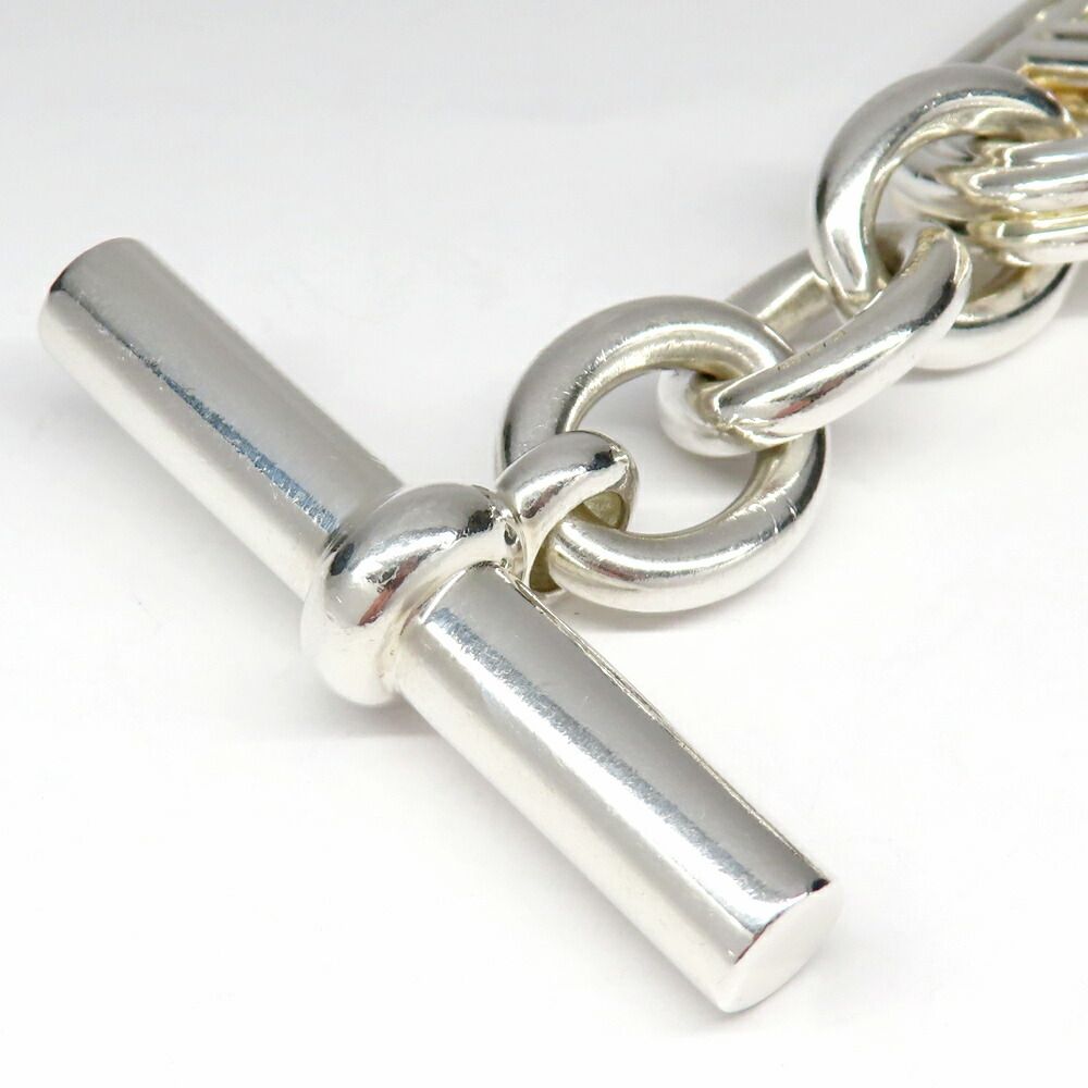 Hermes Bracelet Parade TGM Chaine D'ancre Silver — view 2