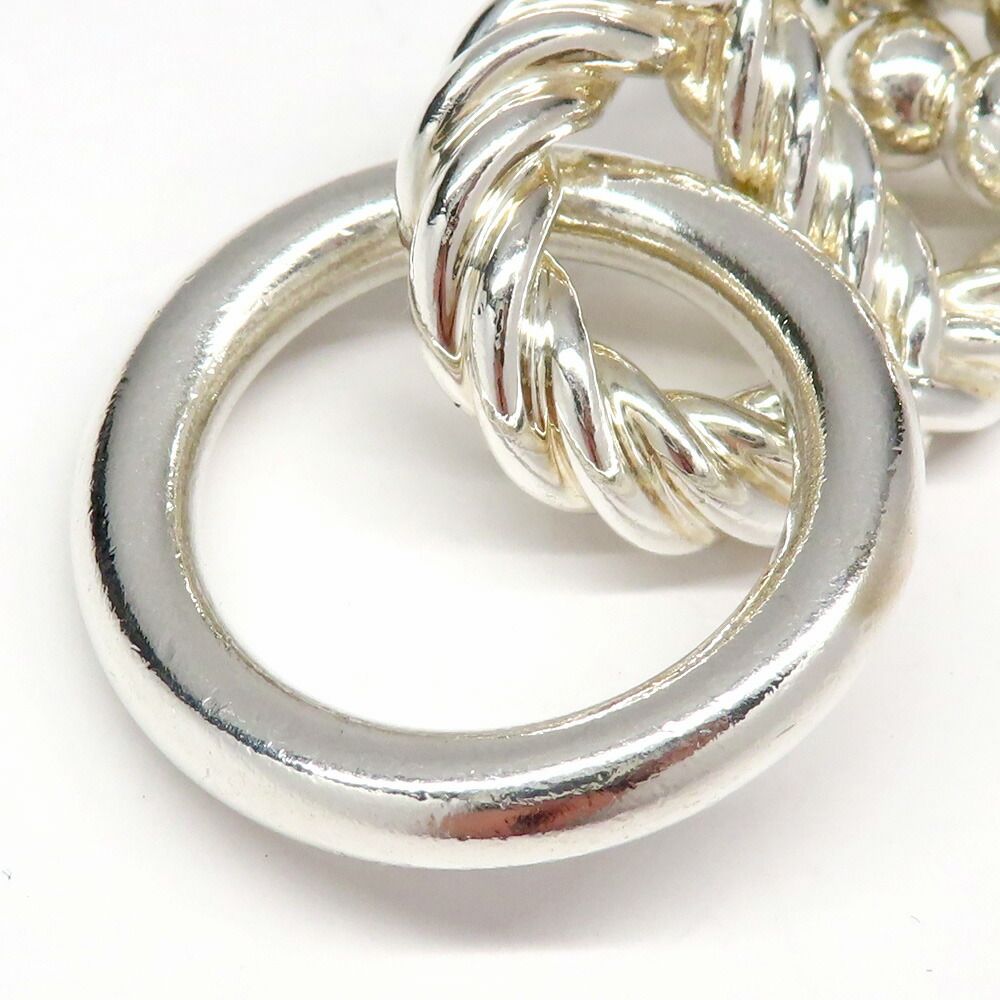Hermes Bracelet Parade TGM Chaine D'ancre Silver — view 5