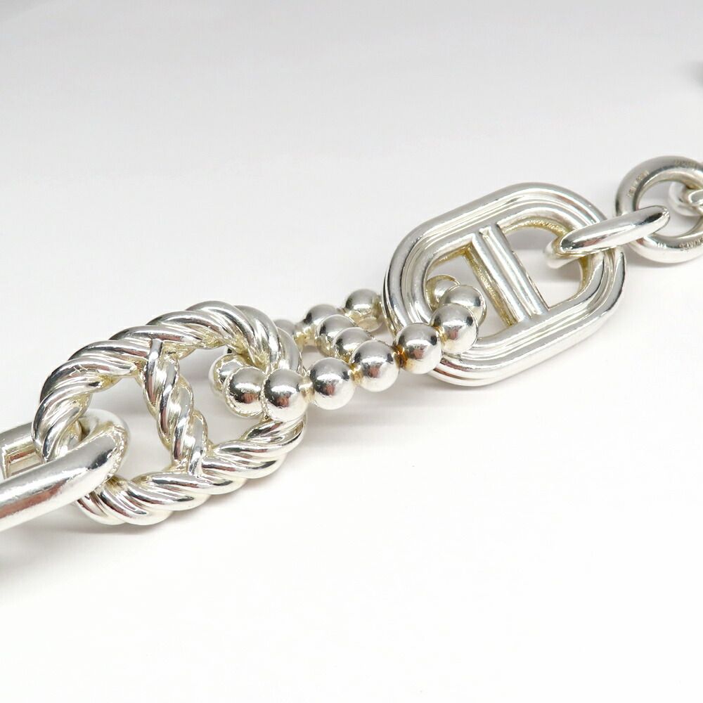 Hermes Bracelet Parade TGM Chaine D'ancre Silver — view 3