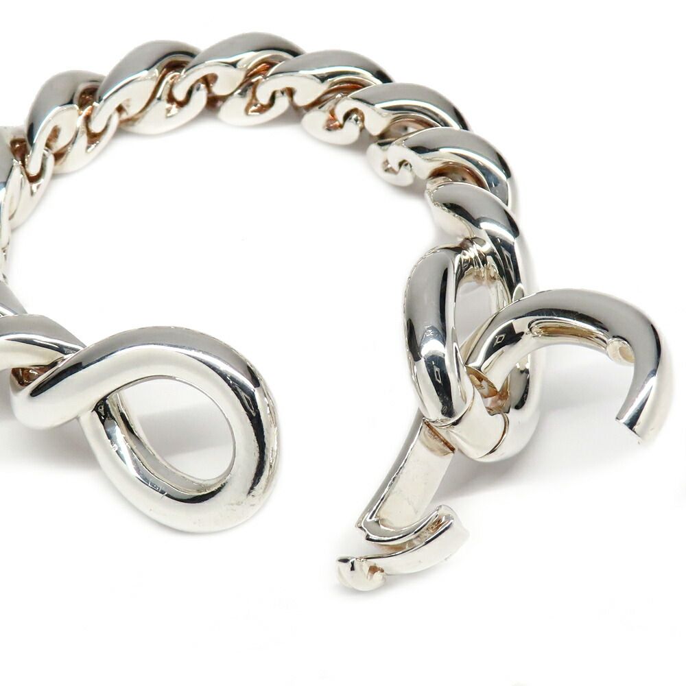Hermes Bracelet Torsade MM XS Silver — view 6