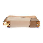 Loewe Puzzle Square Zip Wallet Bifold Calf Brown — view 7