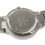 Gucci Stainless Steel Quartz Analog Display Boys Gray Dial Watch — view 6