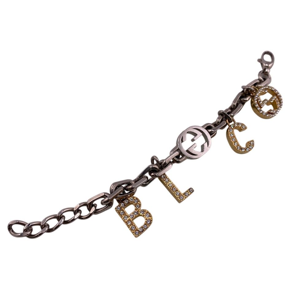 Gucci Hacker Project Metal Bracelet Silver — view 5