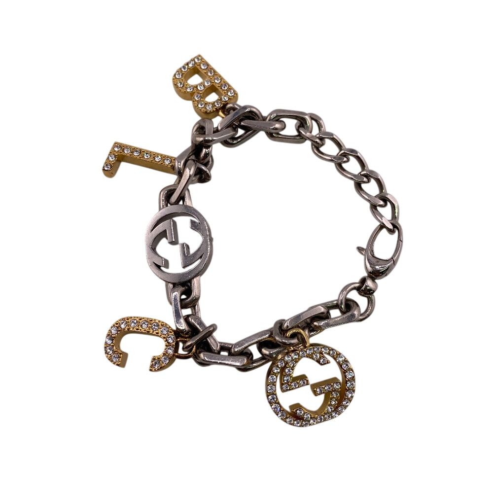 Gucci Hacker Project Metal Bracelet Silver — view 2