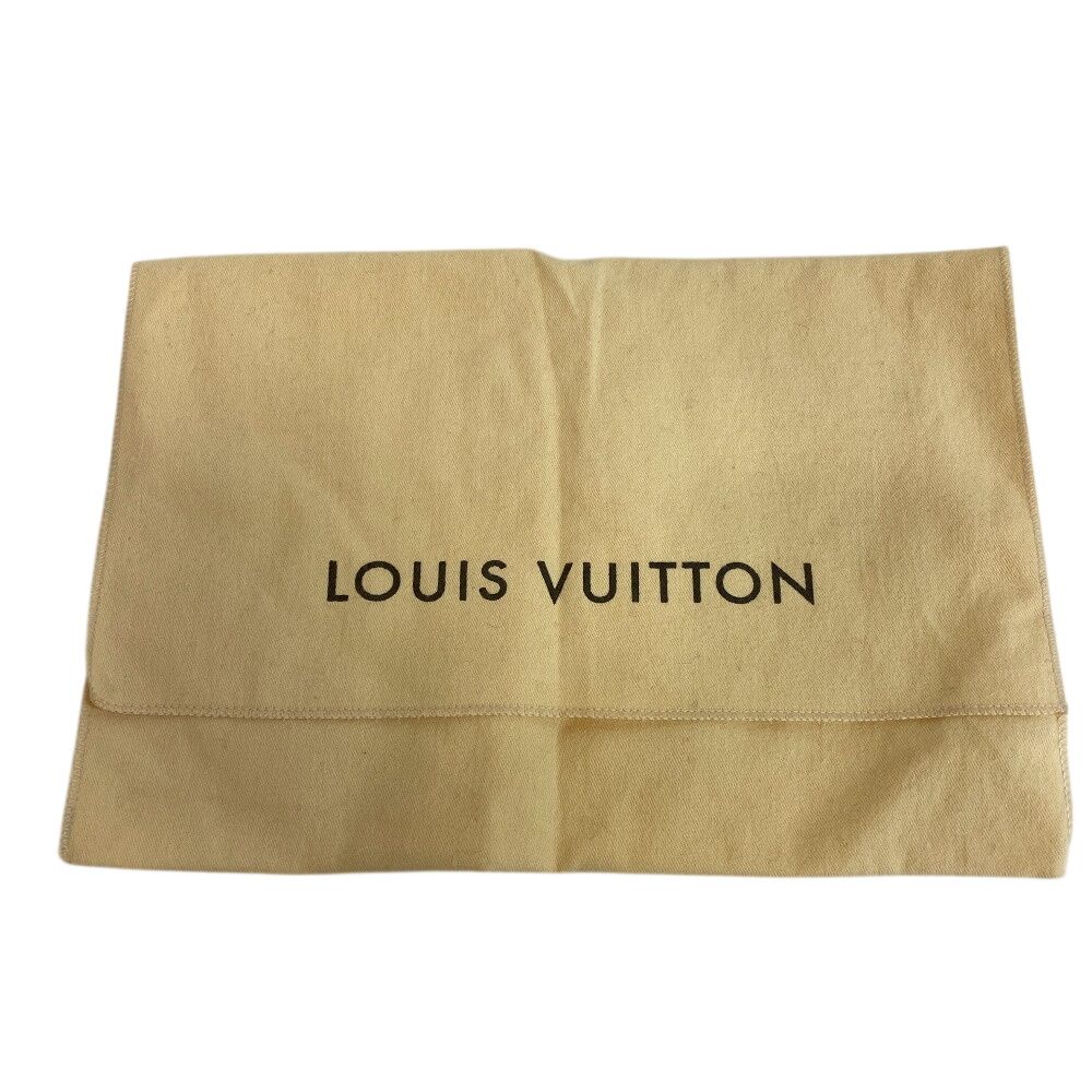 Louis Vuitton Echarpe Petit Damier Wool Scarf Black — view 8