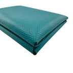 Hermes Calvi Duo Veau Epsom Coin Case Vert Jade — view 4