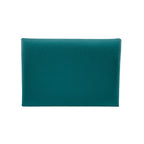 Hermes Calvi Duo Veau Epsom Coin Case Vert Jade — view 2