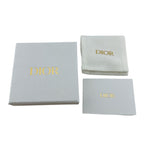 Dior Pearl Bee CD Logo Tribales Tribal Earrings Gold — view 8