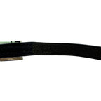 Hermes Bangle Hhardware Behapi Leather Bracelet Black — view 8