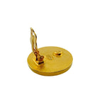 Chanel One Only CC Logo Earrings Gold — view 2