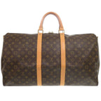 Louis Vuitton Keepall Bandouliere 55 Monogram Boston Bag — view 2