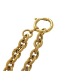 Chanel Lava CC Logo Metal Gold Necklace — view 6