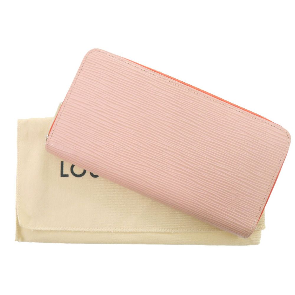 Louis Vuitton Zippy Wallet Epi Rose Velours — view 2