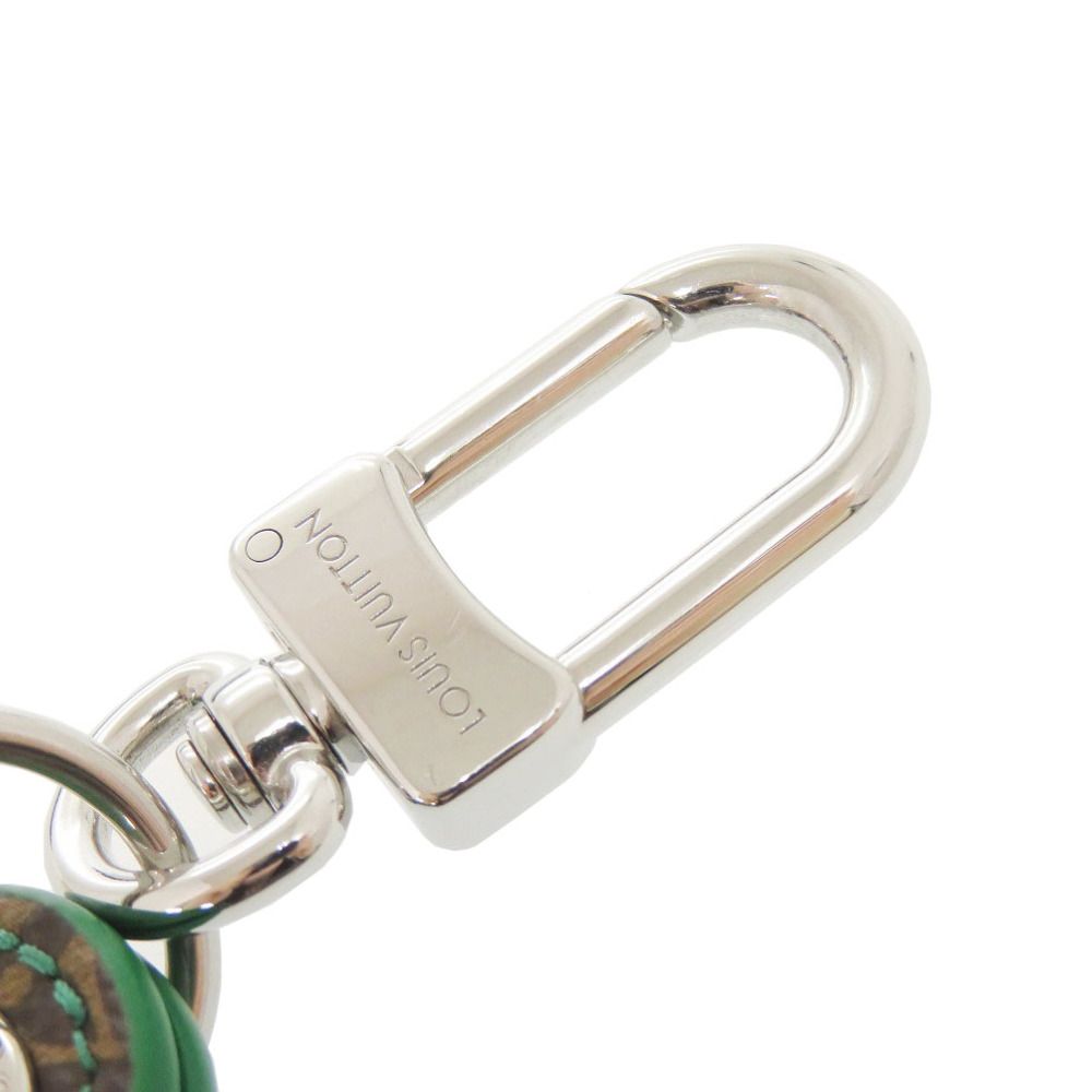 Louis Vuitton Dragonne Tab Monogram Turtle Brown Green Key Holder — view 5