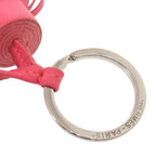Hermes Carmen Unodos Agno Milo Pink Orange Key Holder Charm — view 4